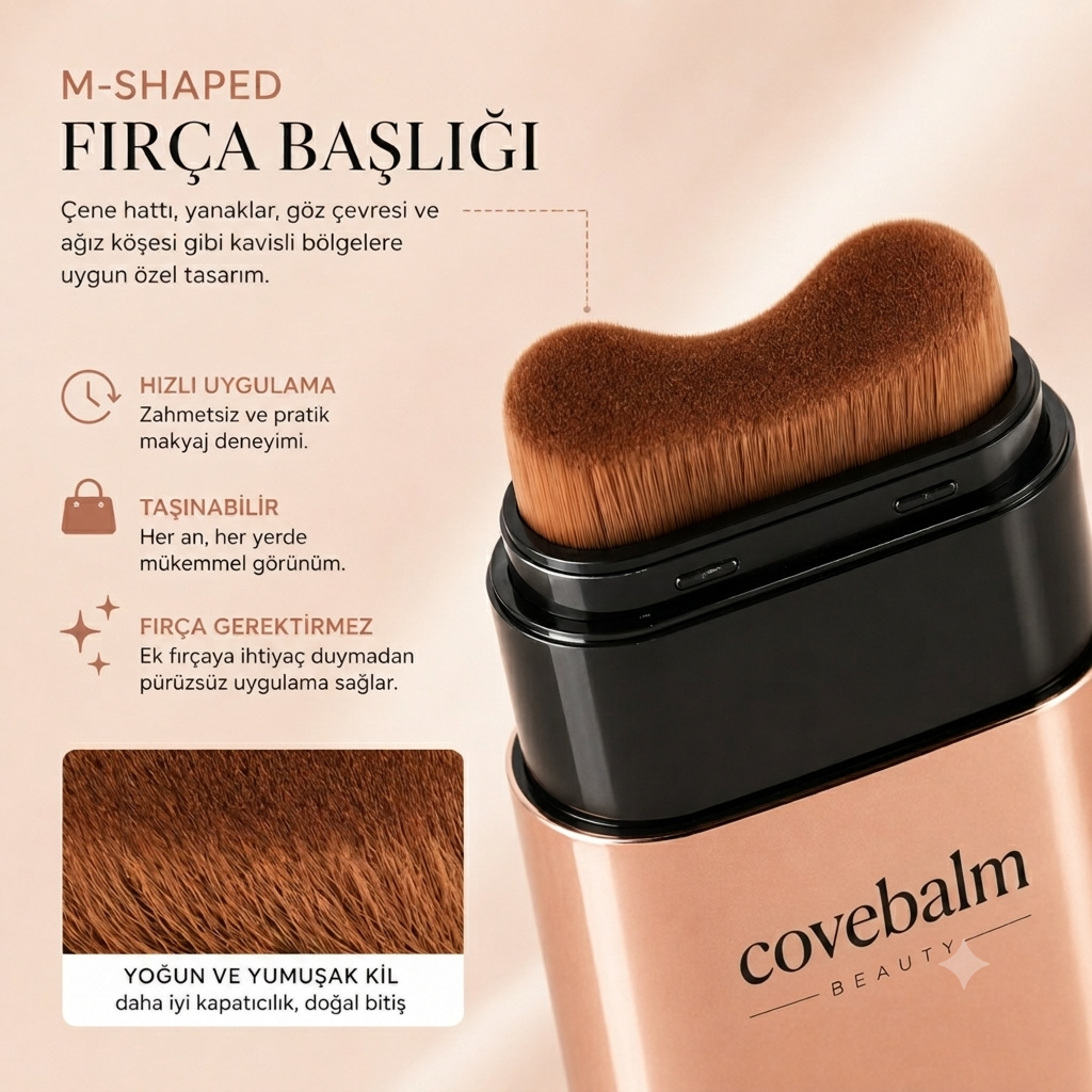 CoveBalm® Kapatıcı Stick Fondöten