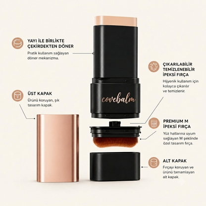 CoveBalm® Kapatıcı Stick Fondöten